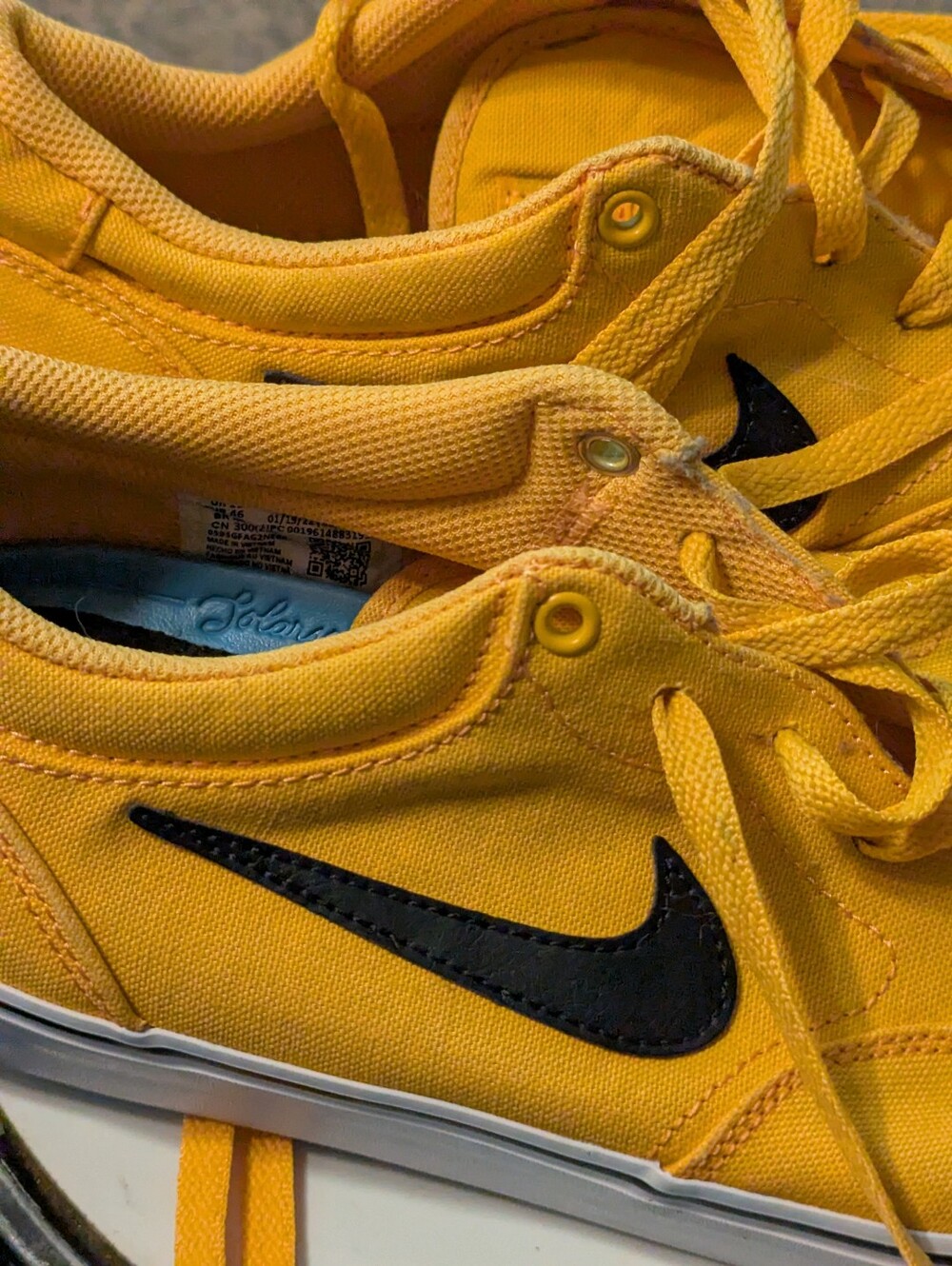 Men's Nike SB Chron Canvas University Gold DM3493-700 Sz 12